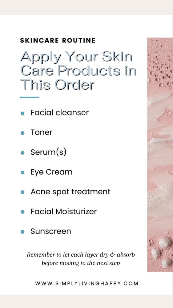 Skin Care Solutions: How to Shop Healthy Skin Products AM Skincare Routine Checklist