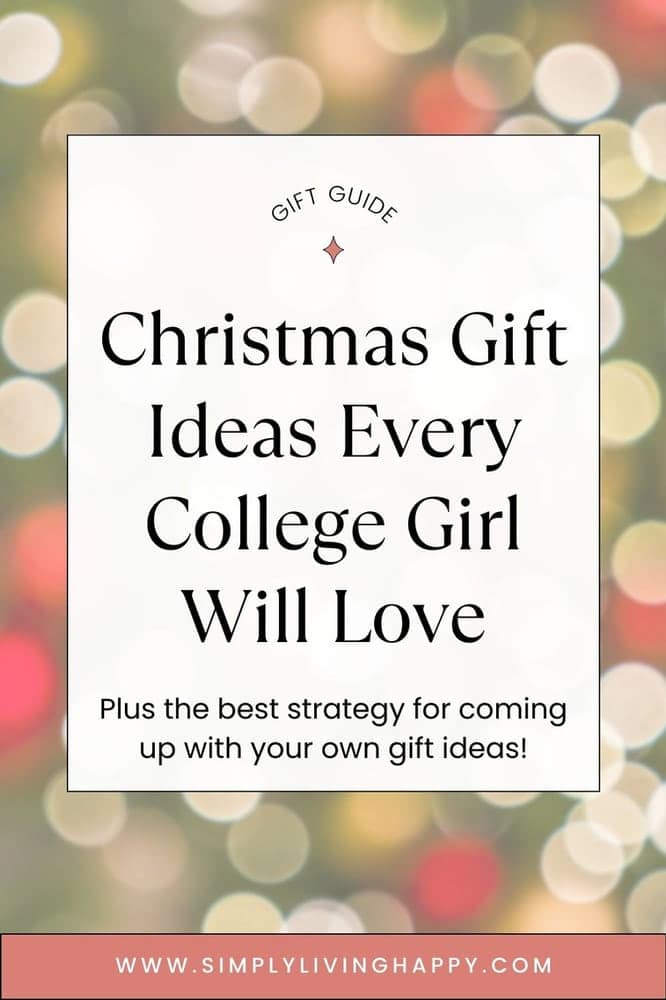 Christmas Gift ideas College Girls