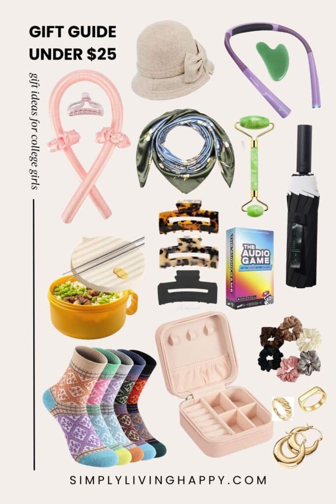 100 Useful & Popular Gift Ideas for College Girls gift ideas for college girls Gift Guide Under 25