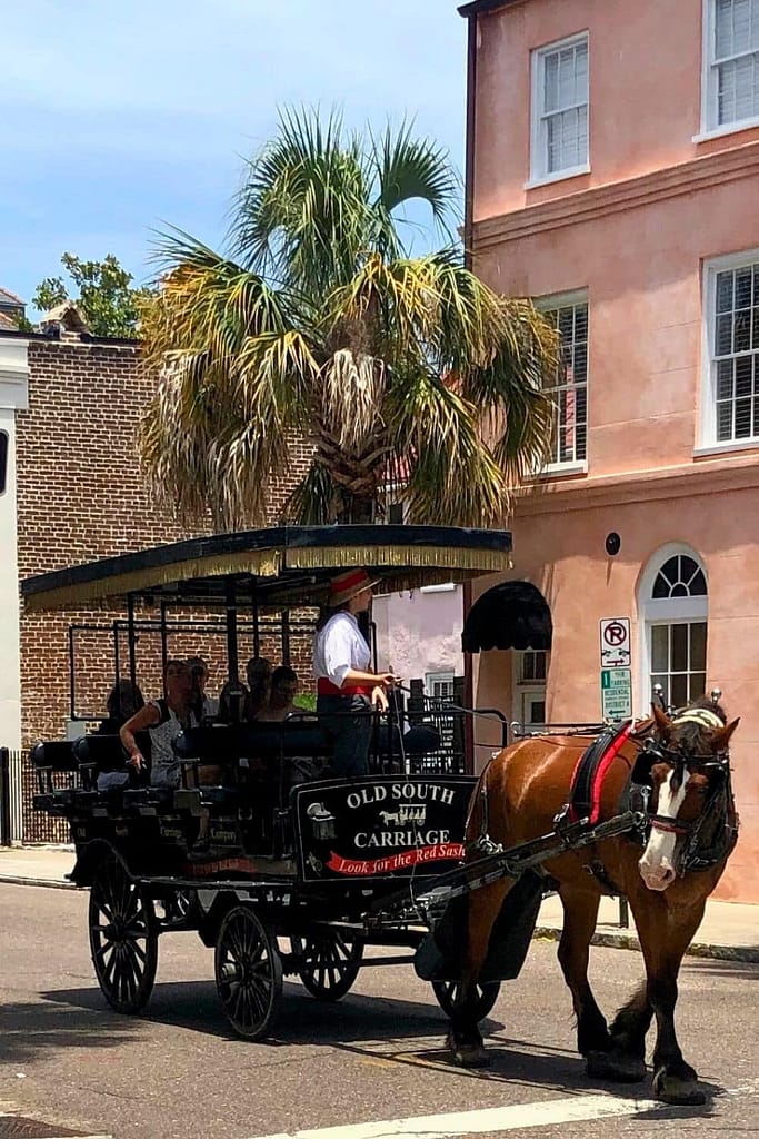 Adventurous Things to Do in Charleston, SC: by Interest horse drawn carriage tour